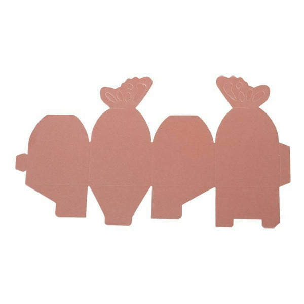 100pcs box candy wedding christening wedding box pink butterfly married dec X2U7