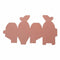 100pcs box candy wedding christening wedding box pink butterfly married dec X2U7