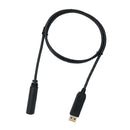 USB1RD65A USB Switch Cable 6.35mm Audio Plug Jack Female for Foot Switch 1m