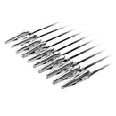 10Pcs Airbrush Spray Paint Clamping Parts Holder Color Clip And 1Pcs Stand  L6C2