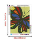 5D DIY Full Drill Diamond Painting Butterfly Cross Stitch Mosaic Kit (w480)