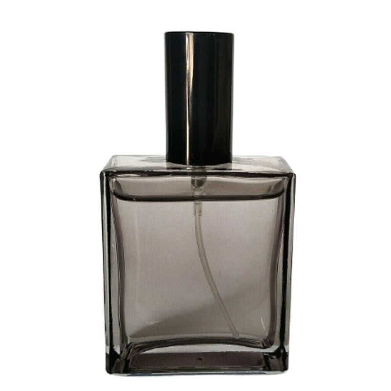 Empty Glass Spray Bottle 1.7oz, Perfume Fine Mist Sprayer, Refillable & Reusable