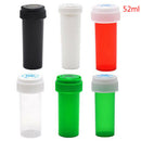 52ml Plastic Turn Vial Container Weed Storage Stash Jar Pill Bottle Case Box3C