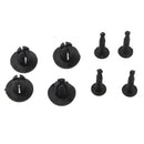 30x Nylon Bumper Trim Fastener Clips For  Megane Laguna Twingo