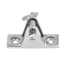 Boat Deck Hinge Bimini Top Fitting Release 90 Degree Marine Stainless Steel