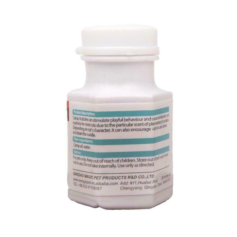 18ml Pets Cat Catnip Bubbles Spray Toys Interactive Funny Cat Toys Kitty Bubble