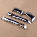 6X Chrome Door Handle Cover Trim Molding Catch fit for Jeep Compass 2007-2016