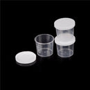 10Pcs 20ml Plastic Liquid Measuring Cups Measuring Container with Cap new M&O