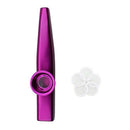 Kazoo Aluminum alloy Metal with 5 pcs Gifts Flute Diaphragm for Children Mu B3M5