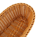 Braided Storage Basket Bread Basket Wicker Rattan Bread Basket, Fruit Servi J8W9