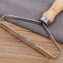 Portable Reusable Manual Lint Wood Remover Cloth Carpet Roller Fuzz Trimmer
