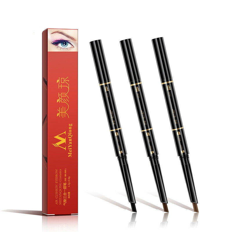 Meiyanqiong e-Natural Double Side Eyebrow Pencil Skin Care Makeup Long-Last D9Y9