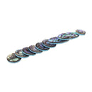 Pack of 9 Shell Saxophone Key Button Inlays for Alto/Soprano/Tenor Saxophone