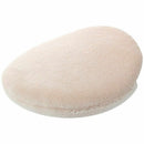 Women Cosmetic Beige White Round Face Makeup Facial Powder Puff K1I2