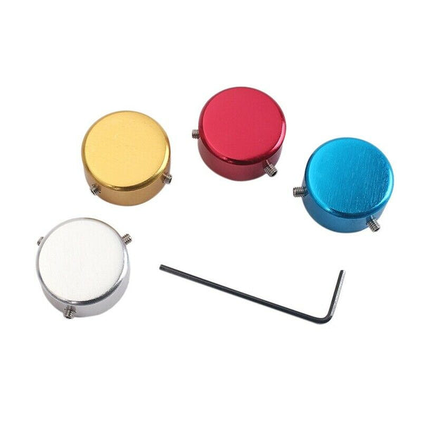 4PCS Guitar Pedals Footswitch Topper Aluminium Alloy Guitar Effect Foot Nai