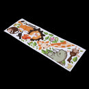 Jungle Animal Baby Nursery Kids wall stickers stickers S8Z2