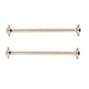 02003 Metal 61mm Shafts Dogbone Spare Parts 2Pcs For 1/10 HSP 94122 RC Buggy