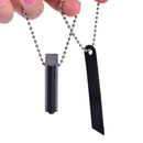 Magnesium Fire Starter Flint Camping Hiking Igniter Emergency Gear Survival Tool