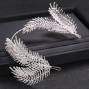 Bridal Fashion Hair Jewelry Rhinestone Crystal Hairbands Wedding Tiara Women 3C