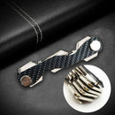 Smart Key Holder Keychain Carbon Fiber Pocket Organizer Housekeeper Multi K