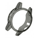 2pcs Black Transparent Silicone Smart Watch Screen Case for Garmin Fenix 5S