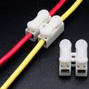 30X Electrical Cable Connectors Quick Splice Lock Wire Terminals Self Locking MO
