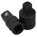 4pcs 1/2inch/1/4inch to 3/8inch Drive Impact Wrench Socket Adapter Converte F4Y8