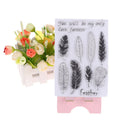 Transparent Silicone Clear Stamp Cling Seal Scrapbook Embossing Album Decor M&E