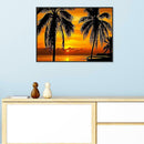 5D DIY Full Drill Diamond Painting Sunset Tree Cross Stitch Embroidery Kits