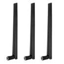 10PCS New Metal WiFi Antenna Of RP-SMA Interface with 5DBi 2.4G/5G Dual-Ban
