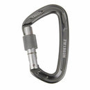 24 KN Locking Screw Aluminum alloy carabiner D Shape Climbing Mountaineerin