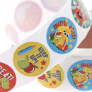 500 Pcs Reward Stickers Motivational Stickers Roll for Kids Cute Stickers LSEAU
