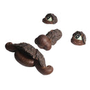 Old Man Whimsical Tree Statues Hugger Outdoor Garden Art Peeker Sculptures Decor