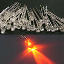 100PCS 3mm Slow RGB Rainbow MultiColor LED Light Lights Lamp Bulb New Free