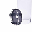 2x 60x58mm Universal Carbon Fiber Surface Auto Wheel Center Hub Cap Cover BlacME