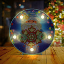 DIY Diamond Painting LED Lamp Partial Drills Special Shape Xmas Home Decor