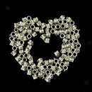 100 Pieces Spacer Beads Charm Bracelets Hanger Beads Dangle Spacer Findings