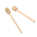 Long Wood Honey Dipper Wooden Stick Spoon Dip Drizzler Server Tools Supply