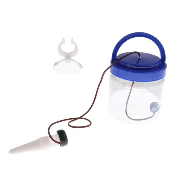 New Reptile Water Filter Dripper Drip System Drinking Fountain Dispenser for