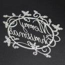 Christmas Words Cutting Die Stencil Scrapbooking Card Template DIY Craft