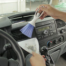 Mini Car Dashboard Vent Cleaner Tool Keyboard&Air Outlet Armrest Brush Dustpan