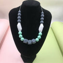 Women Beads Teething Baby Pendant Necklace Neck Decoration For Mom Handmade