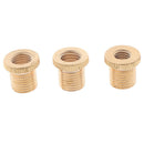 3pcs Gear Shift Knob Thread Adapter Nuts Insert M10x1.25 & M10x1.5 & M8*1.25  BX