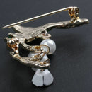 fashion women New Jewelry Small fresh plant brooch collar clothes accessorieZ2Z6