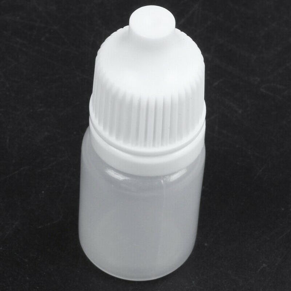 5ml x 50 pieces eye drops bottles, cap + stopper G9O1