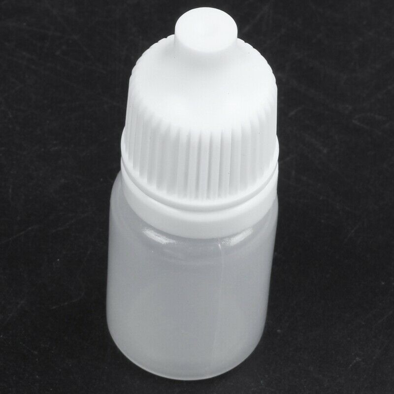 5ml x 50 pieces eye drops bottles, cap + stopper G9O1