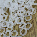 120Pcs White Rubber O-Ring Dampers Keycap Mechanical keyboard For CherryNEW