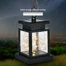Solar Powered Lantern Hanging LED Light Waterproof Outdoor Landscape Lamp Garden