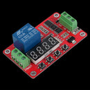 12V DC Self-lock Relay PLC Cycle Timer Module Delay Time Switch M5Y7