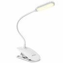 Ultra-Bright Warm Led Book Light 3 Brightness Eye Care, Usb Rechargeable He Y1R2
